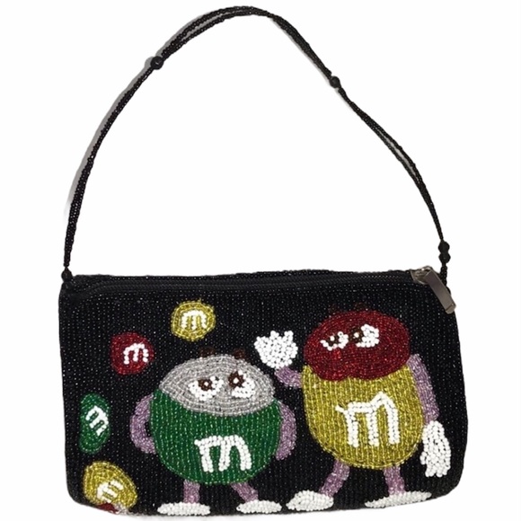 M&Ms Handbags - M&Ms beaded bag purse NWOT